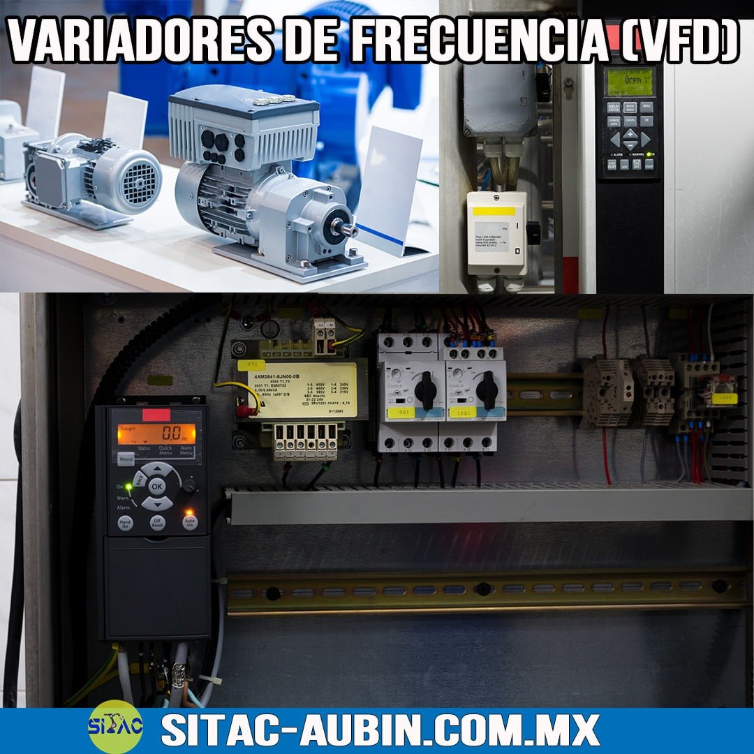 variadores de frecuencia, VFD, motores de inducción